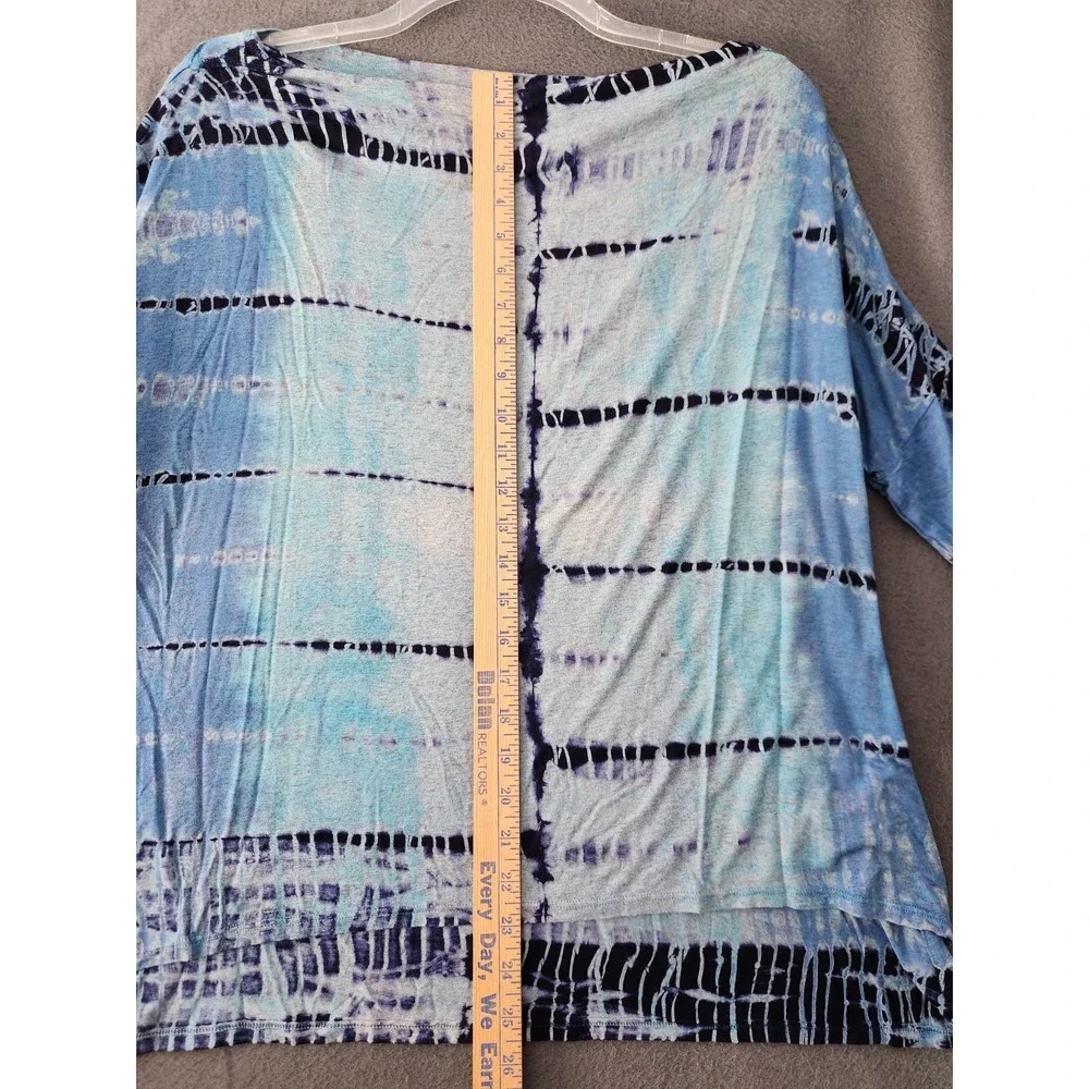 NWOT Hard Tail Forever Oversized Top Sz S Tie Dye Slouchy Alternative Colorful